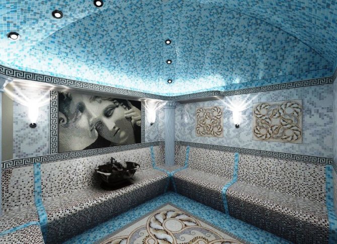 Дизайн ванны в греческом стиле: секреты изысканной простоты