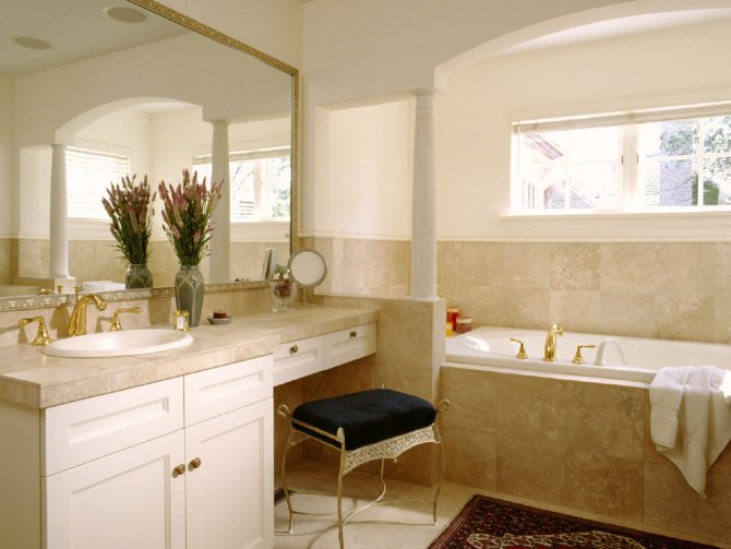 Ванная комната в современном дизайне, варианты интерьера на фото