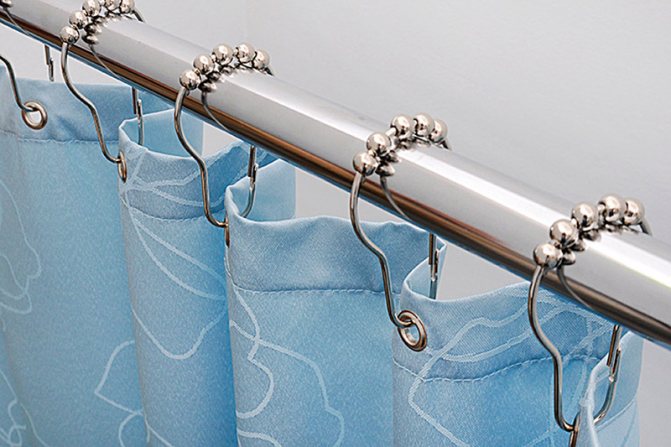 Штанги для шторы в ванную: ее разновидности и способы монтажа