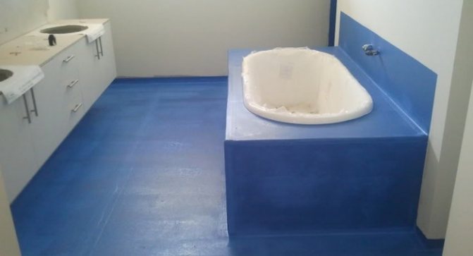 Гидроизоляция деревянных полов в ванной комнате