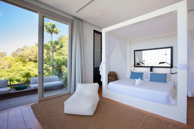 Дизайн интерьера спальни в стиле эко-минимализм