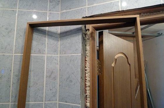 Установка Дверей Ванна Туалет Хрущевка