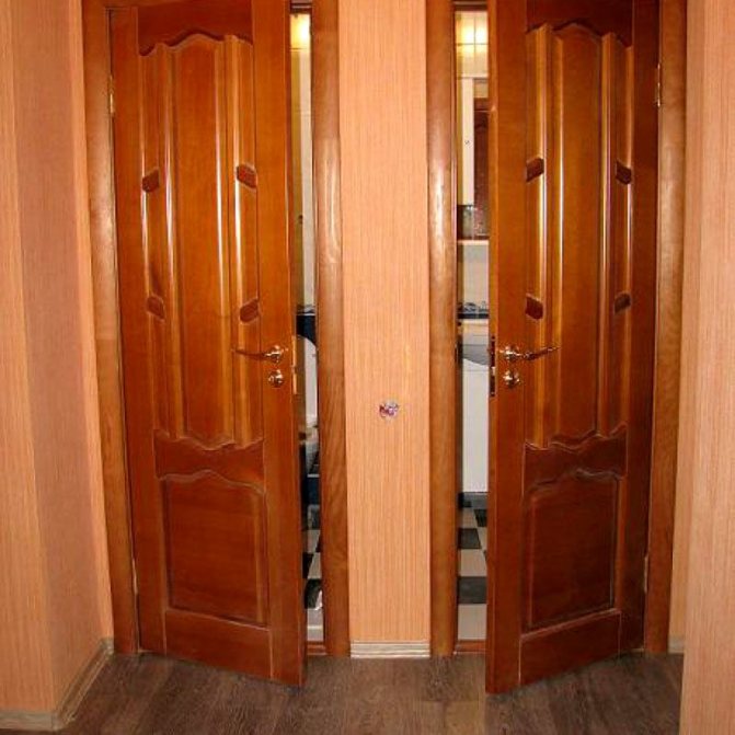 Размеры дверей для ванной комнаты и туалета