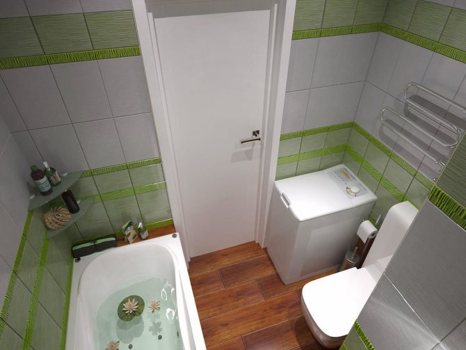 Фото — 14 В ванной комнате лучше использовать водоотталкивающие материалы