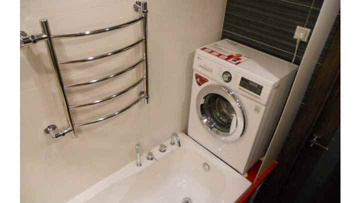 Правила установки стиральной машины в ванной