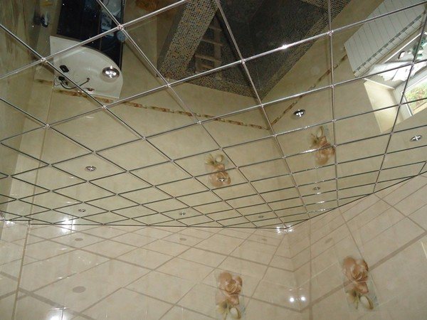 Подвесной потолок армстронг для ванной комнаты