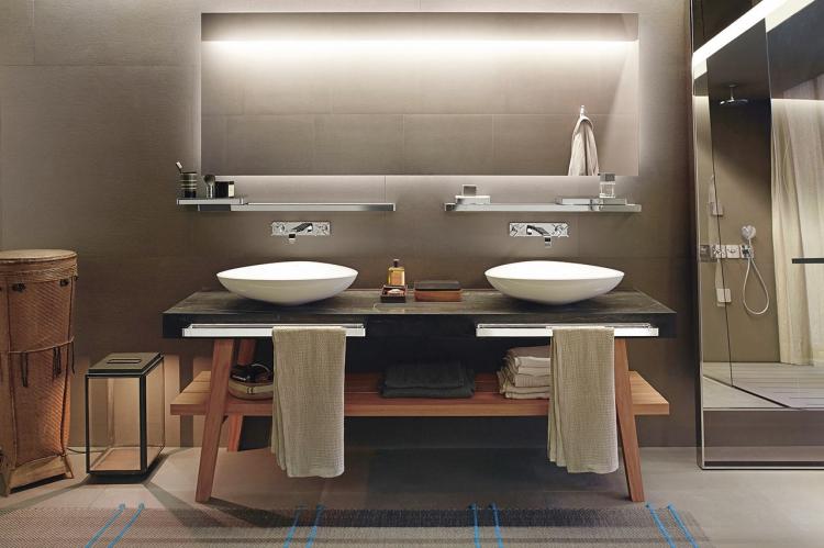 Мебель - Дизайн ванной комнаты в современном стиле