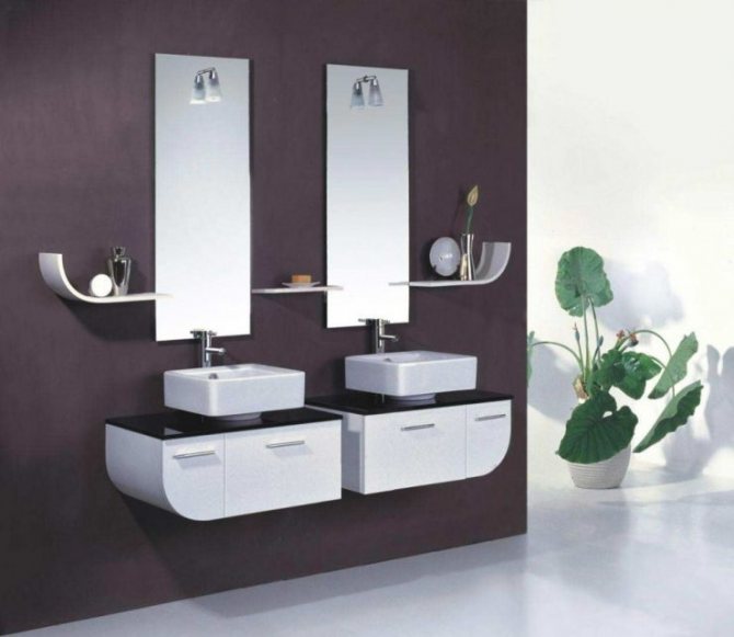Дизайн маленькой ванной комнаты (175 фото, 2 видео)
