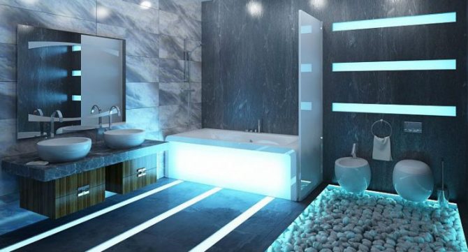 Дизайн маленькой ванной комнаты (175 фото, 2 видео)
