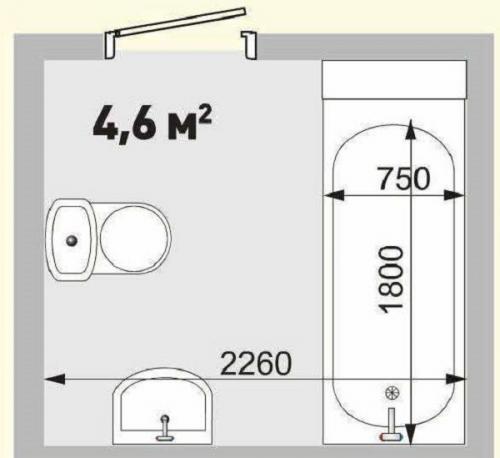 Размеры ванной комнаты в частном доме. Нормативно-правовая база