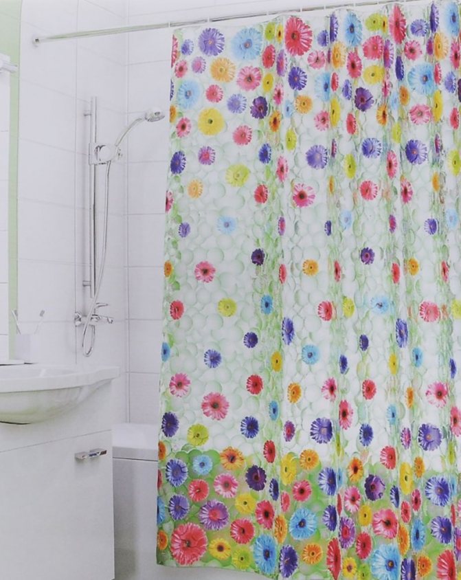 Раздвижные пластиковые шторки для ванной