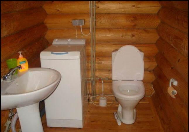 Туалет в частном доме своими руками