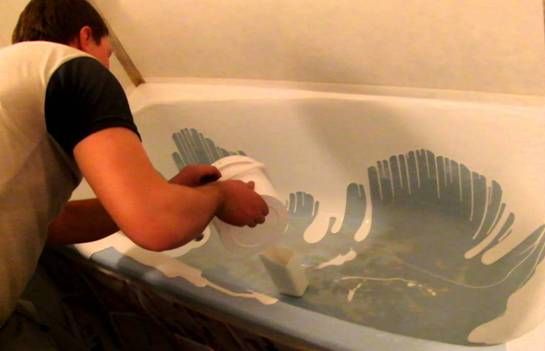 Как восстановить, реставрировать чугунную ванну