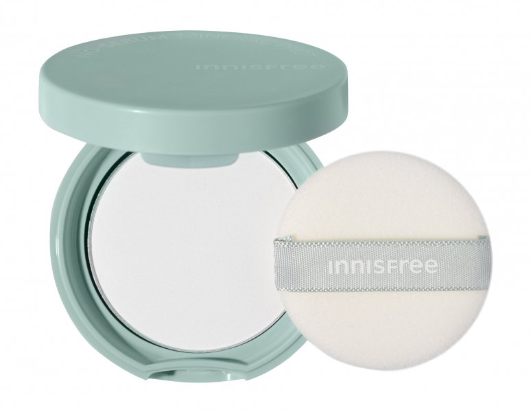 Innisfree No-Sebum Mineral Pact Компактная минеральная пудра для лица с матовым финишем