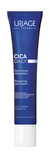 Uriage Cica Daily Repairing Gel-Creme Восстанавливающий гель-крем для чувствительной кожи лица с гиалуроновой кислотой