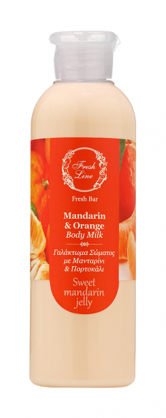 Fresh Line Mandarin & Orange Body Milk Молочко для тела с маслом мандарина и апельсина