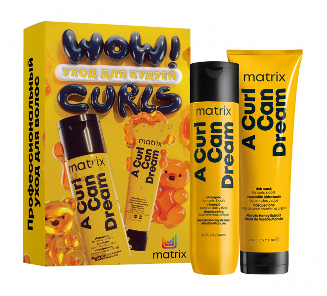 Matrix a Curl Can Dream Wow Curls Set Набор для кудрявых и вьющихся волос