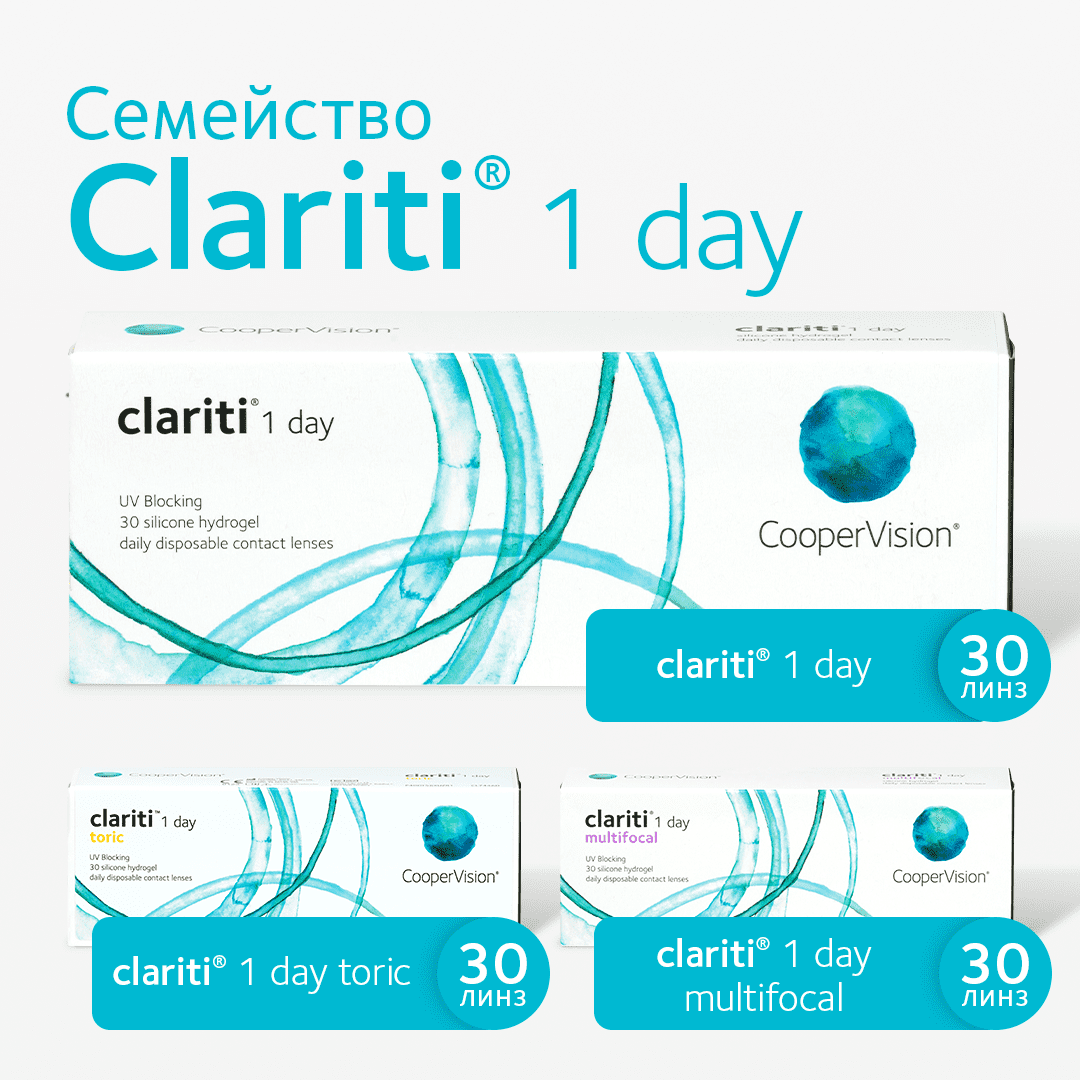 Контактные линзы Clariti 1 day multifocal, 30 линз: Идеальный выбор для вашего зрения